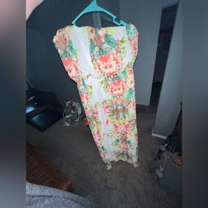 Women's Floral Maxi Dress